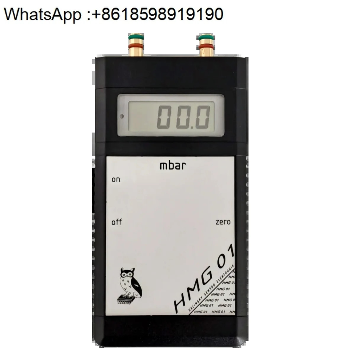 독일 Kalky 휴대전압력 게이지 HMG01 압력계 0-1mbar