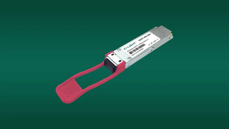 C-라이트 QSFP-40G-ER4 40km 익스 네트워크와 호환 10335 트랜시버 SMF 1270nm 1330nm LC DOM