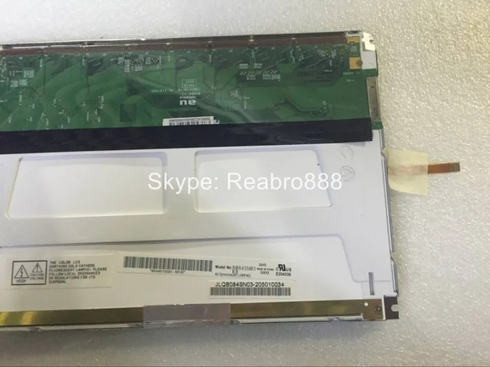 LCD 디스플레이 터치 스크린 디지타이저 G084SN03 B084SN03 V2 V.2 V.0 오리지널 8.4 인치 800x600 신
