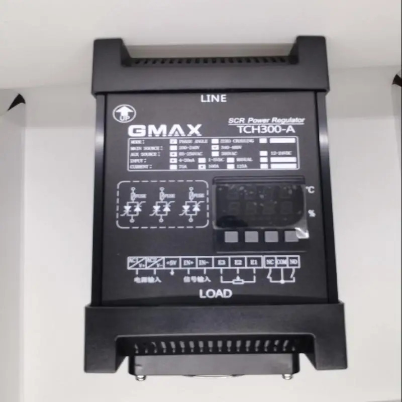 GM호환AX 샤먼 전기 TCH300-A 전원 레귤레이터 TCH300-B 디지털 디스플레이 3상SCR 제어 가능