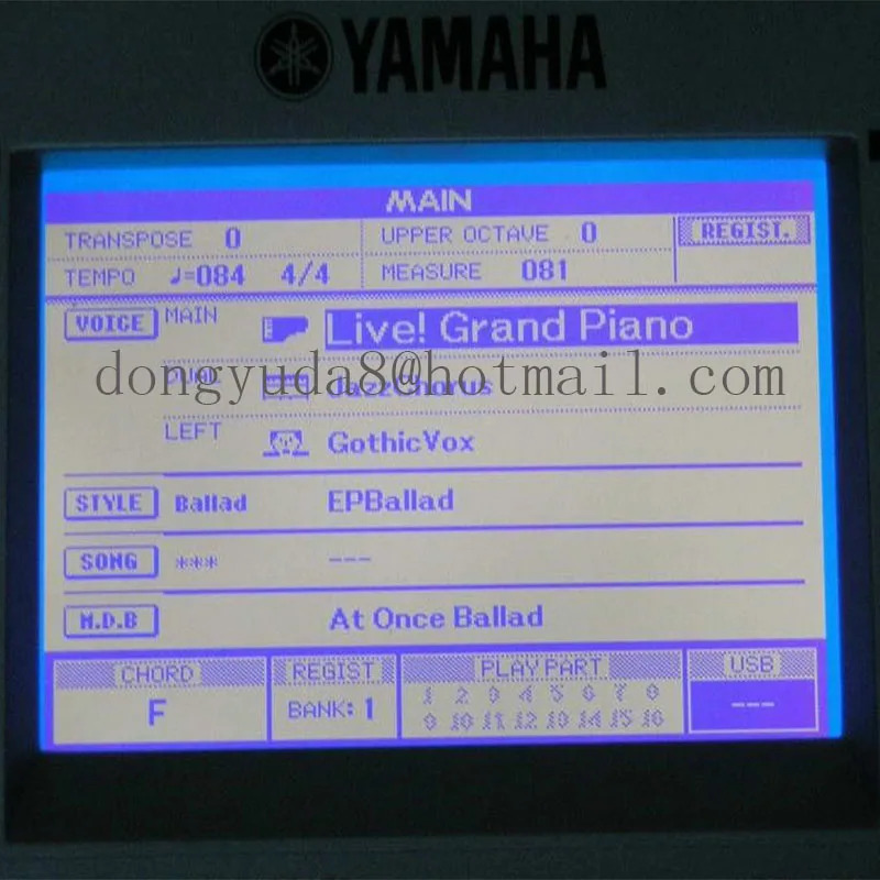 야마하호환 psr s500 s550 s650 mm6 mm8 DGX520 DGX-620 DGX630 DGX640 LCD 화면 디스플레이 수리 교체 신