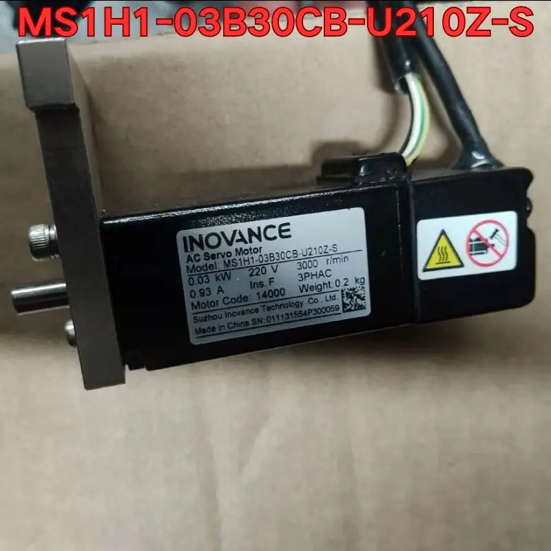 리퍼 서보모터 MS1H1-03B30CB-U210Z-S 기능 정상