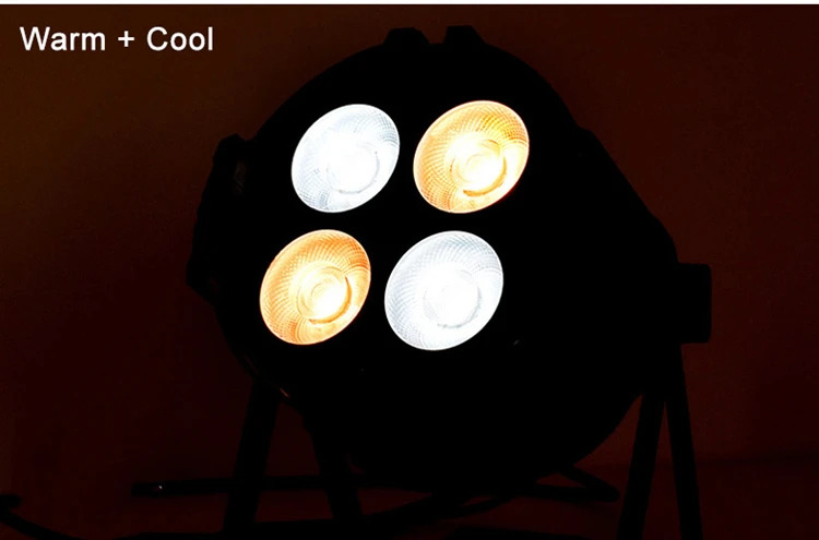4 200W LED 파 조명 쿨 화이트 COB 블라인더 빛 웨딩 스테이지 바