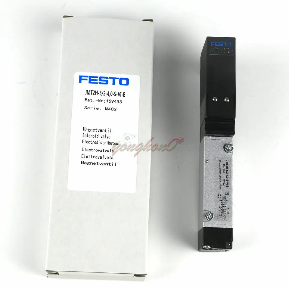 Festo 솔레노이드 에어 밸브 JMT2H-5/2-40-S-VI-B 159453상내 신
