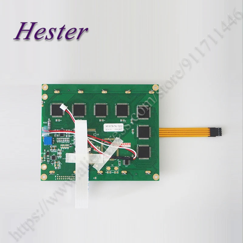 LCD 디스플레이 터치 스크린 패널 유리 WDG0174-TML-TZ 00 DG0174 REV.0 화면