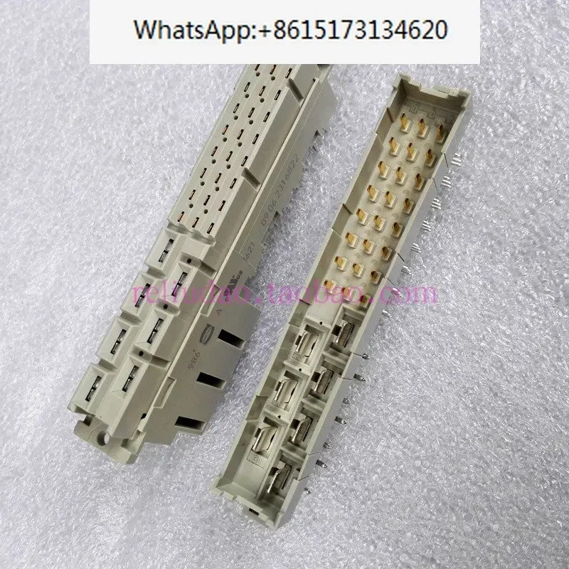 HARTING 커넥터 09062316822 회로 기판 플매트 카펫 러그 DIN41612 24 7P 2 개