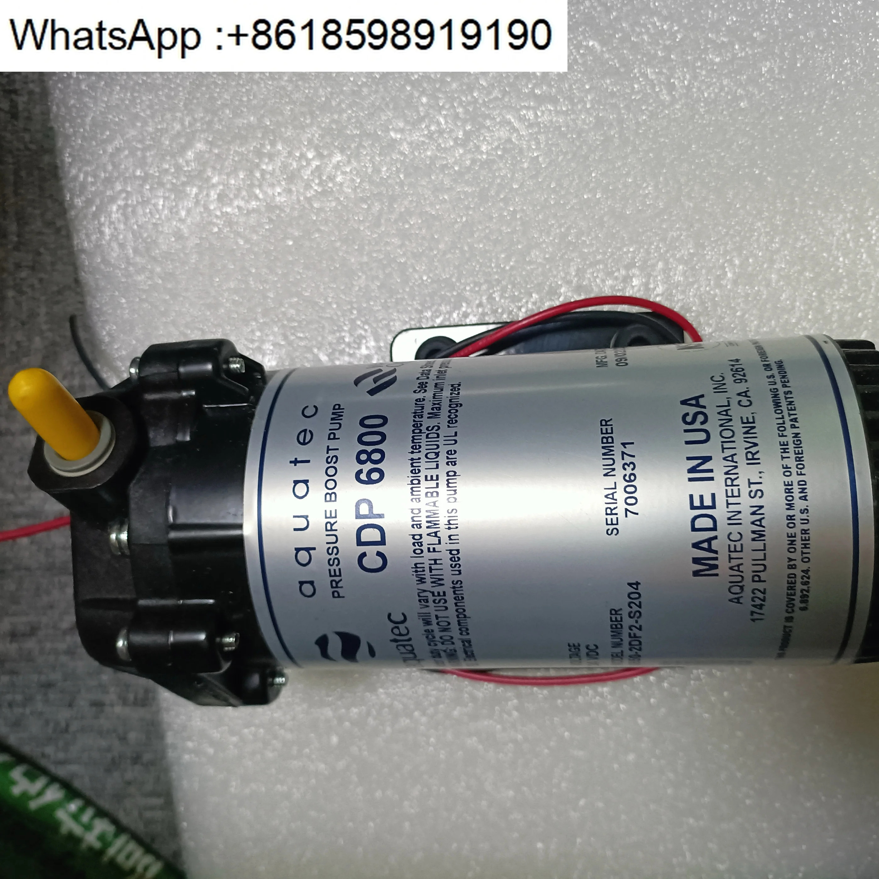 CDP6800 워터 펌프 다이어프램 컨베이어