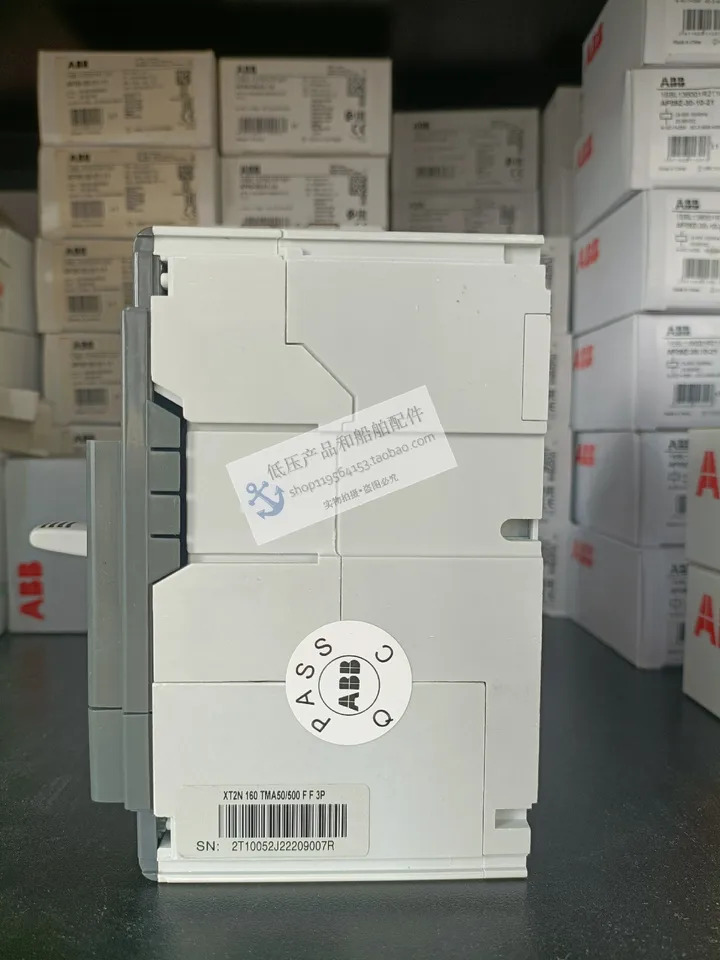 오리지널 ABB 플라스틱 케이스 스위치 XT2N160 TMA50-500 FF 3P 고정 신