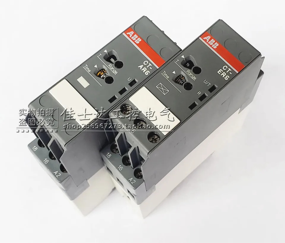 오리지널 ABB 타임 릴레이 CT-ERS.21 24-240V AC/DC 1SVR630100R0300
