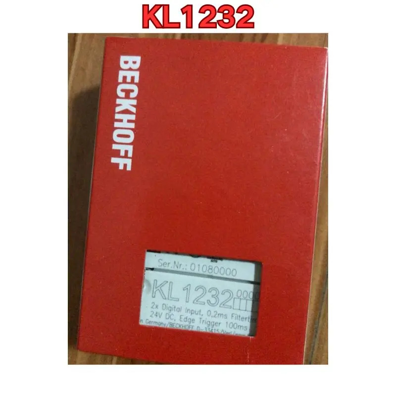 Beckhoff 모듈 KL1232 신