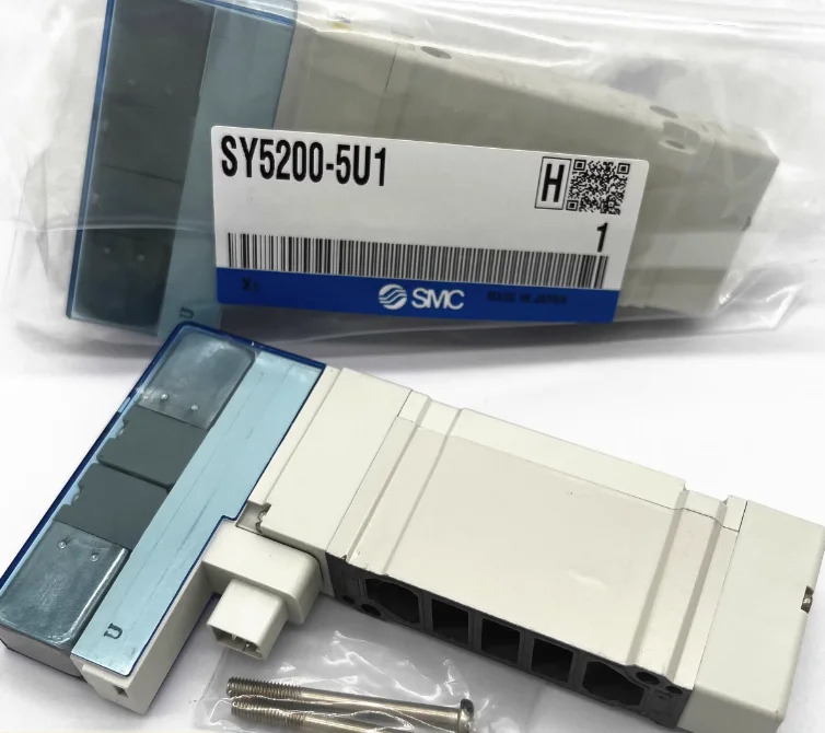 SMC 솔레노이드 밸브 SY5100-5U1 SY5200-5U1 SY5300-5U1 SY5100-5UD1 SY5200-5UD1 SY5300-5UD1 신
