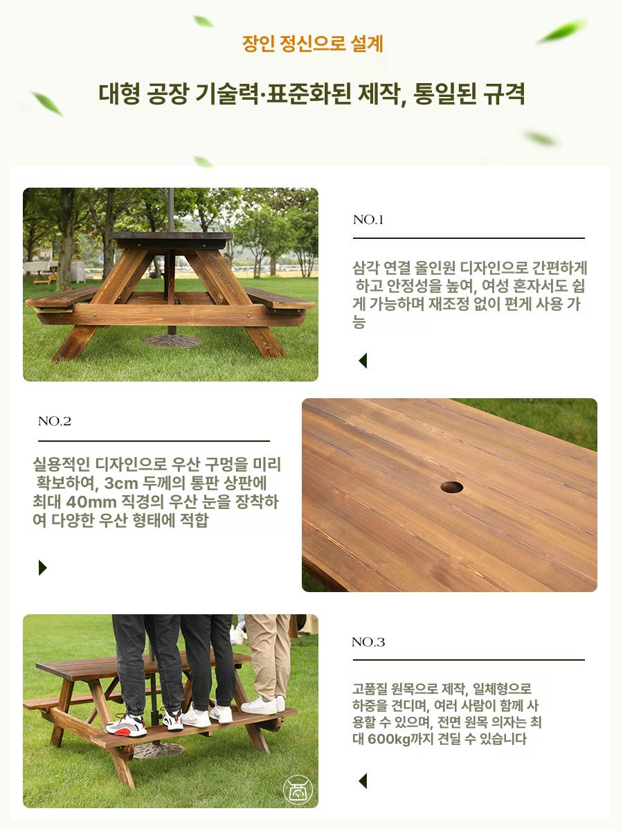 8인용 식탁 야외용 엔틱 발코니 정원 파티오 원탁 원형테이블 주물테이블세트 빈티지 - 상세 이미지 5