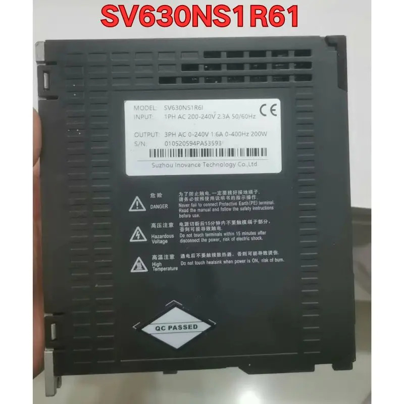 오리지널 서보 드라이브 SV630NS1R61 신
