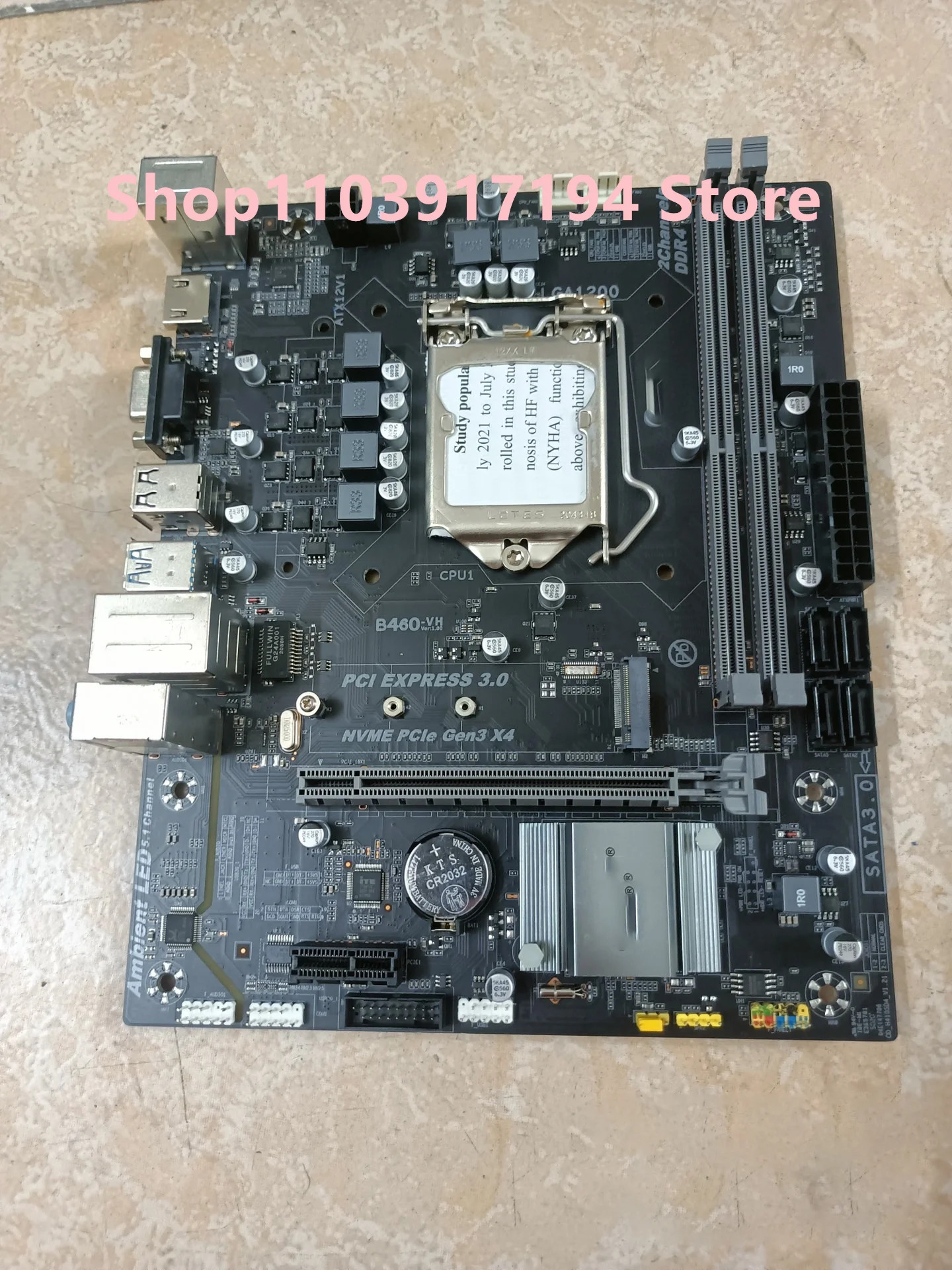 Onda B460-VH 마더보드 B460 메인보드