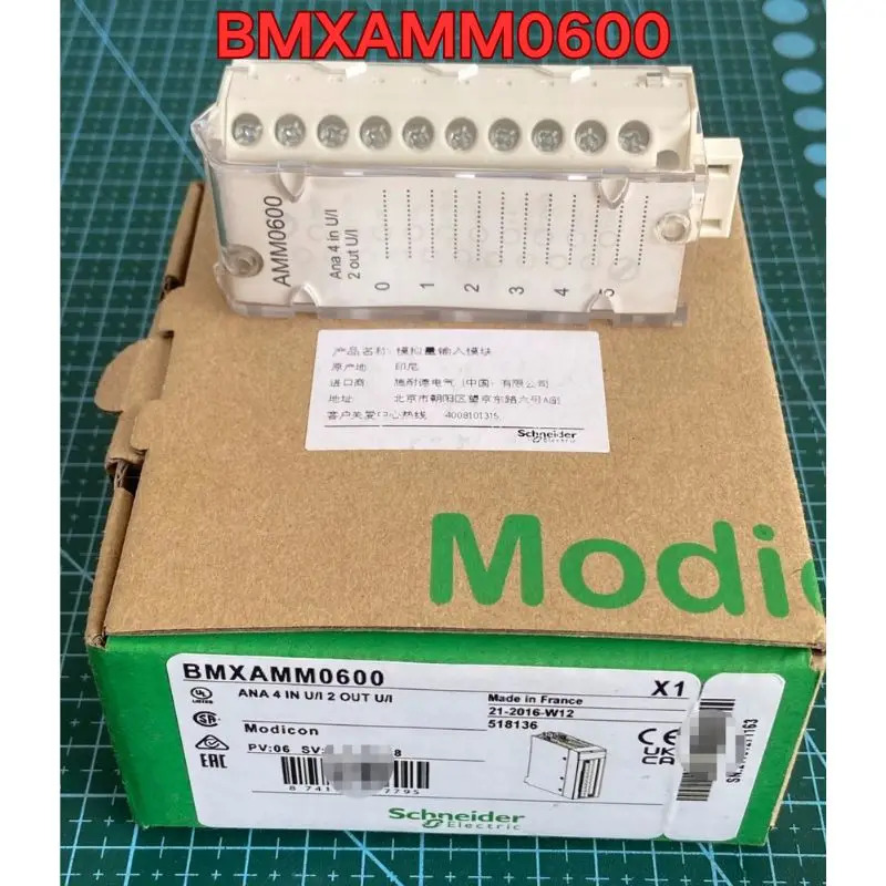 미사PLC 모듈 BMXAMM0600 신