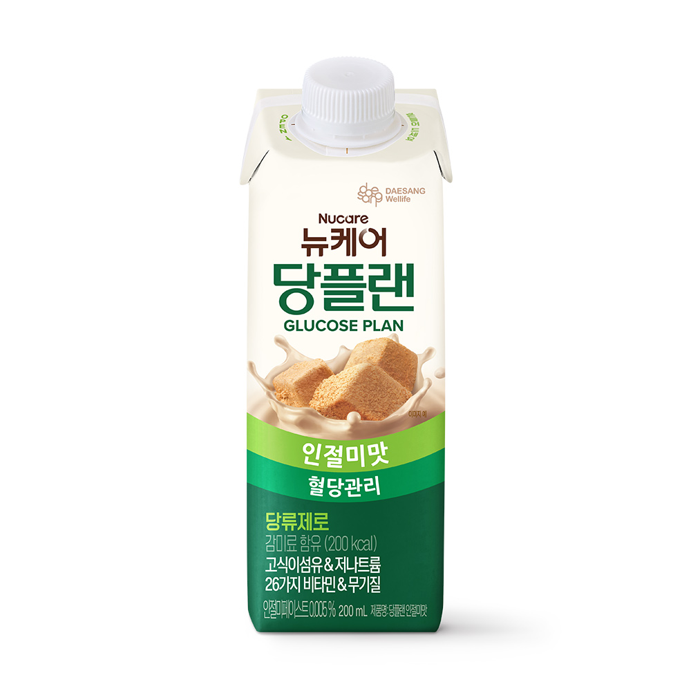 뉴케어 당플랜 인절미맛 균형영양식 당뇨환자영양식 200ml, 48개 이미지 3