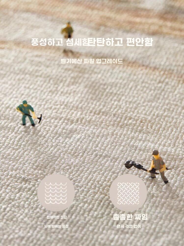 뉴트로 호랑이 카펫 티베트호랑이 전통 러그 레트로 카페트 A 100x140cm - 상세 이미지 5
