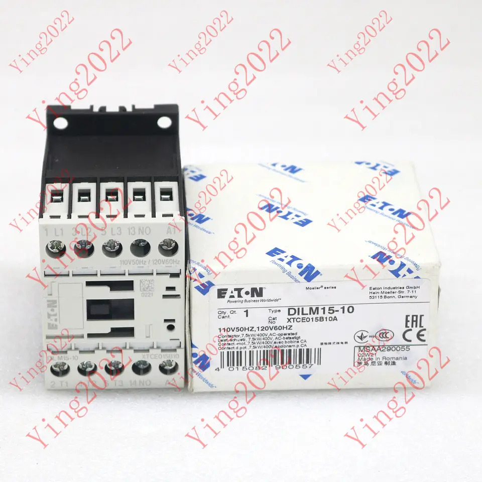 DILM15-10 AC EATON MOLELLER 내 접촉기 포장 신