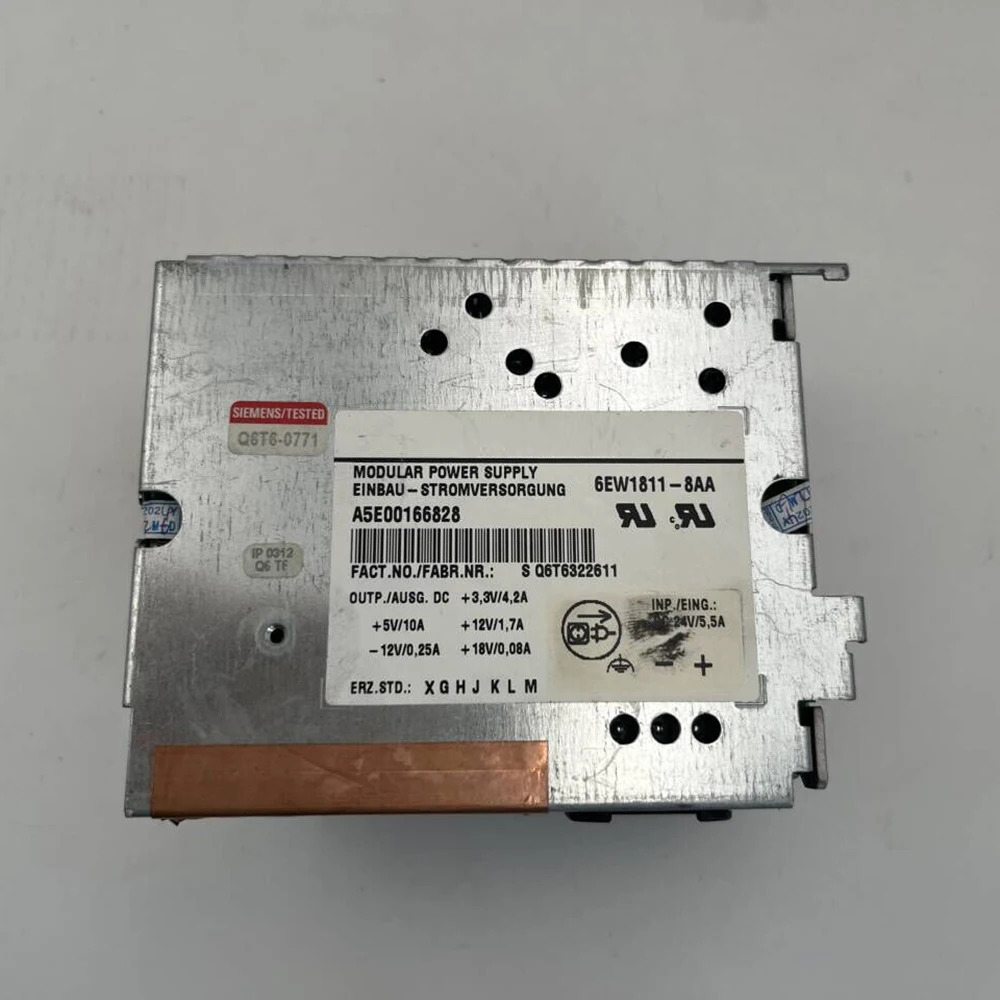 Siemens IPC 전원공급장치 A5E6EW1811-8AA 원본 00166828