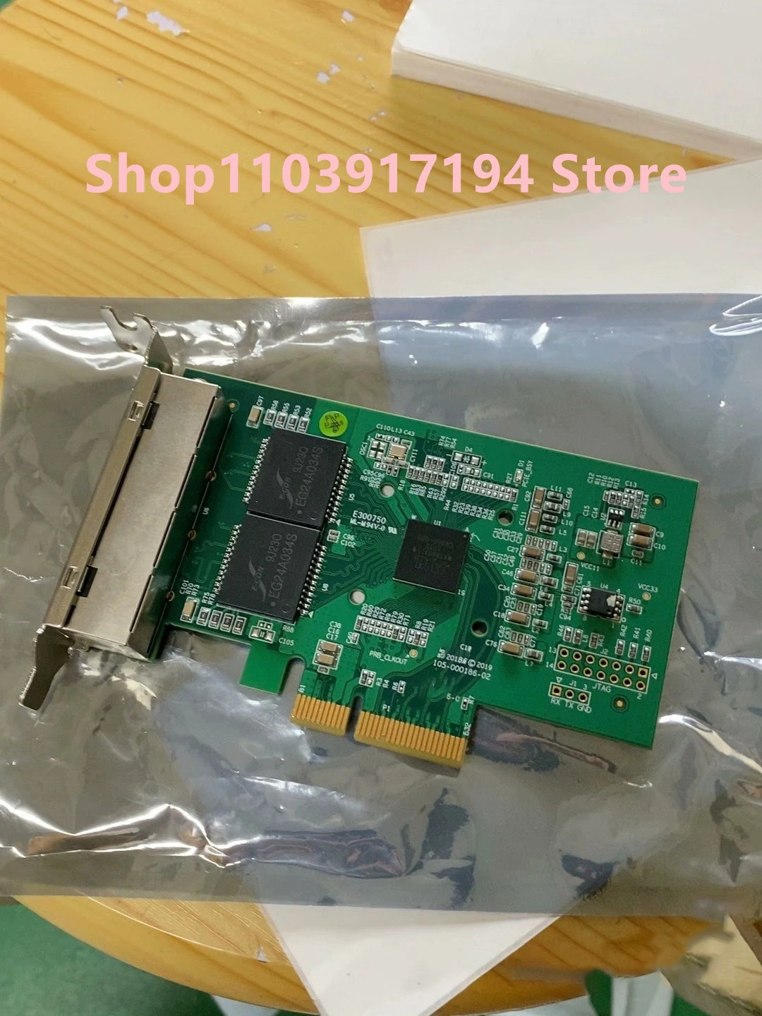 SHANXUN SF400HT 4 포트 기가비트 네트워크 카드 WX1860AL4 칩