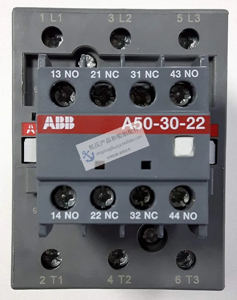 ABB AC 코일 접촉기 A50-30-22 24V 220V 440VAC 60HZ 신