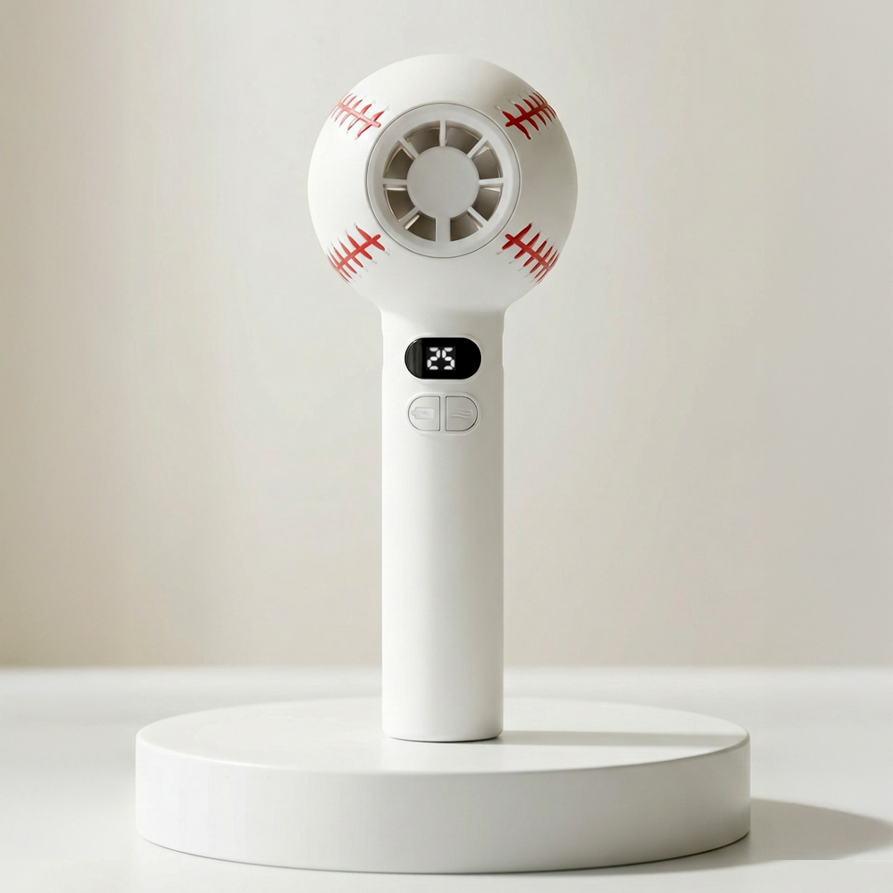 아이워너 베이스볼 휴대용 선풍기 HZ-89 야구공 손풍기 미니 핸디 선풍기 이미지 6