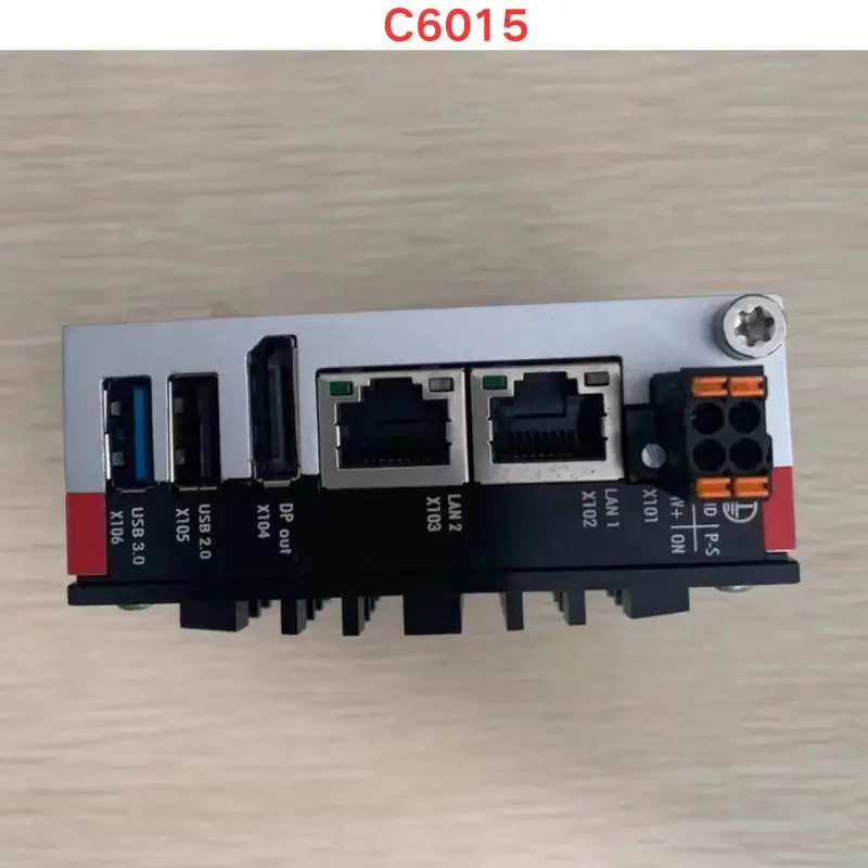 세컨드 핸드 Beckhoff C6015 컨트롤러 PLC 모듈 정상 리퍼 완료