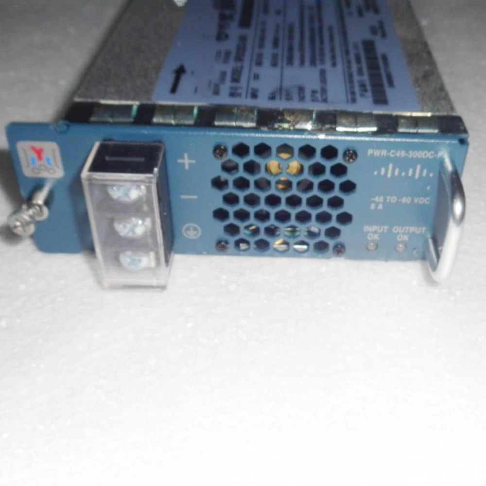 WS-C4948-S/E 시리즈 스위치리퍼되는 CISCO 전원공급장치PWR-C49-300DC-F