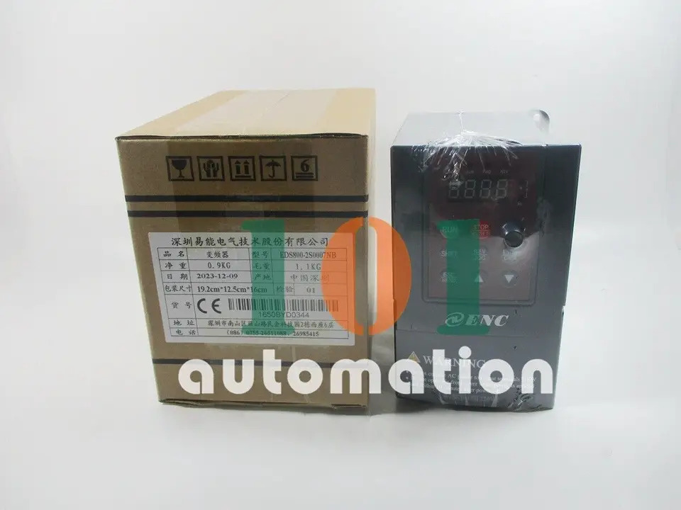 ENC 주파수 변환기 EDS800-2S0007N B 0.75KW 220V 4.7A신