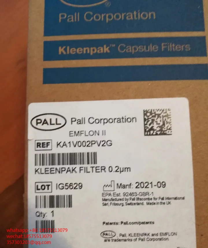 PALL KA1V002PV2G 가방 필터신
