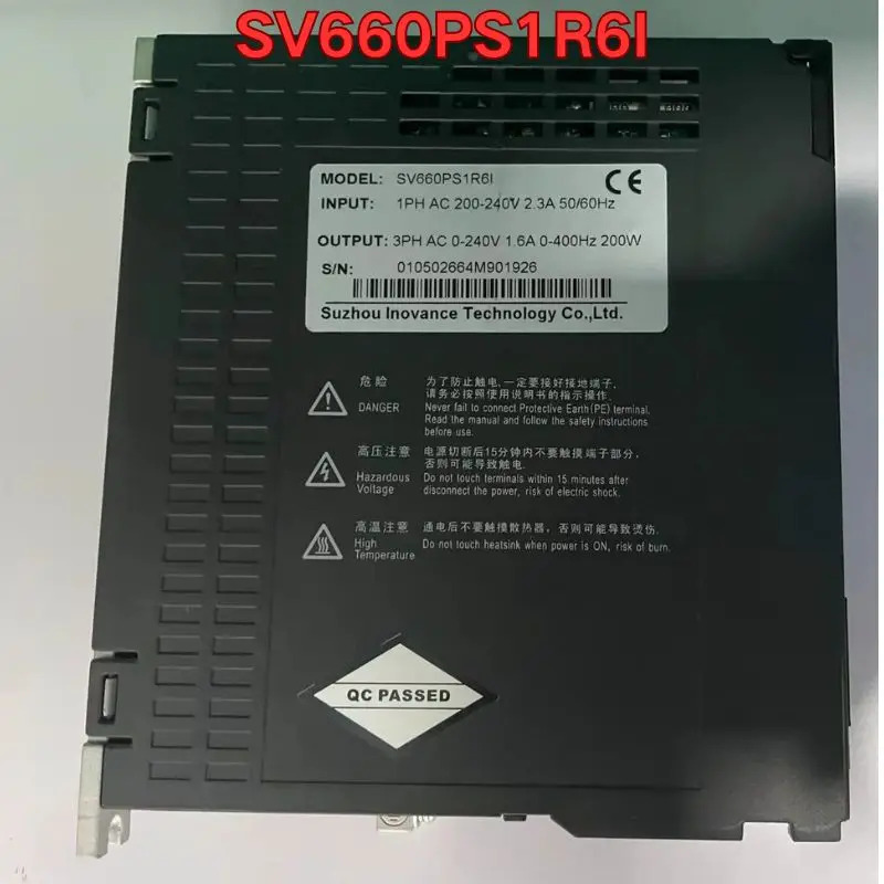 오리지널 서보 드라이브 SV660PS1R6I 신