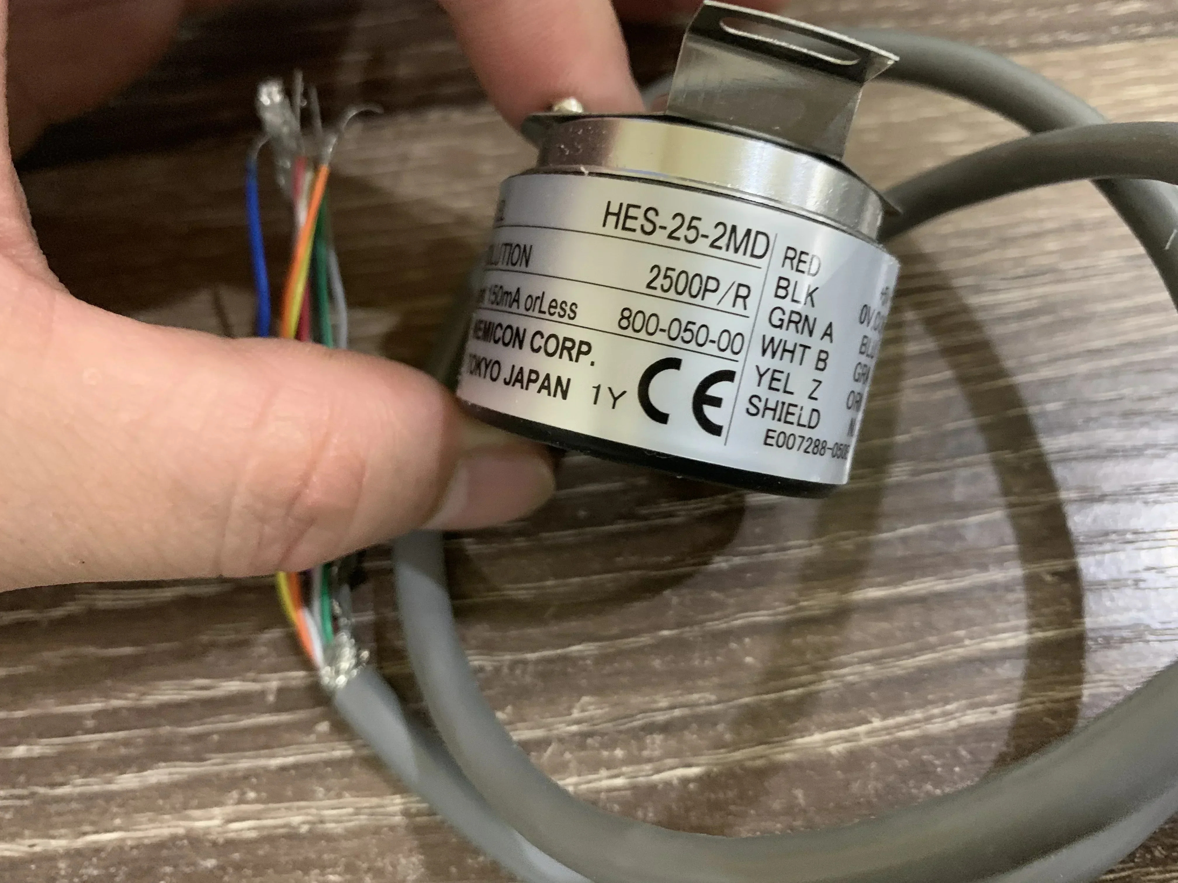 제어 내 NE MI CON x HES-25-2MD 2500 인코더 펄스 성능 안정성 5V