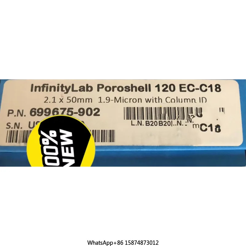 Agilent 699675-902 액체 크빈티지토그래피 럼포로쉘 120 Ec-c182.1x50mm1.9um