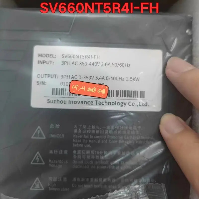 오리지널 서보 드라이브 SV660NT5R4I-FH 신