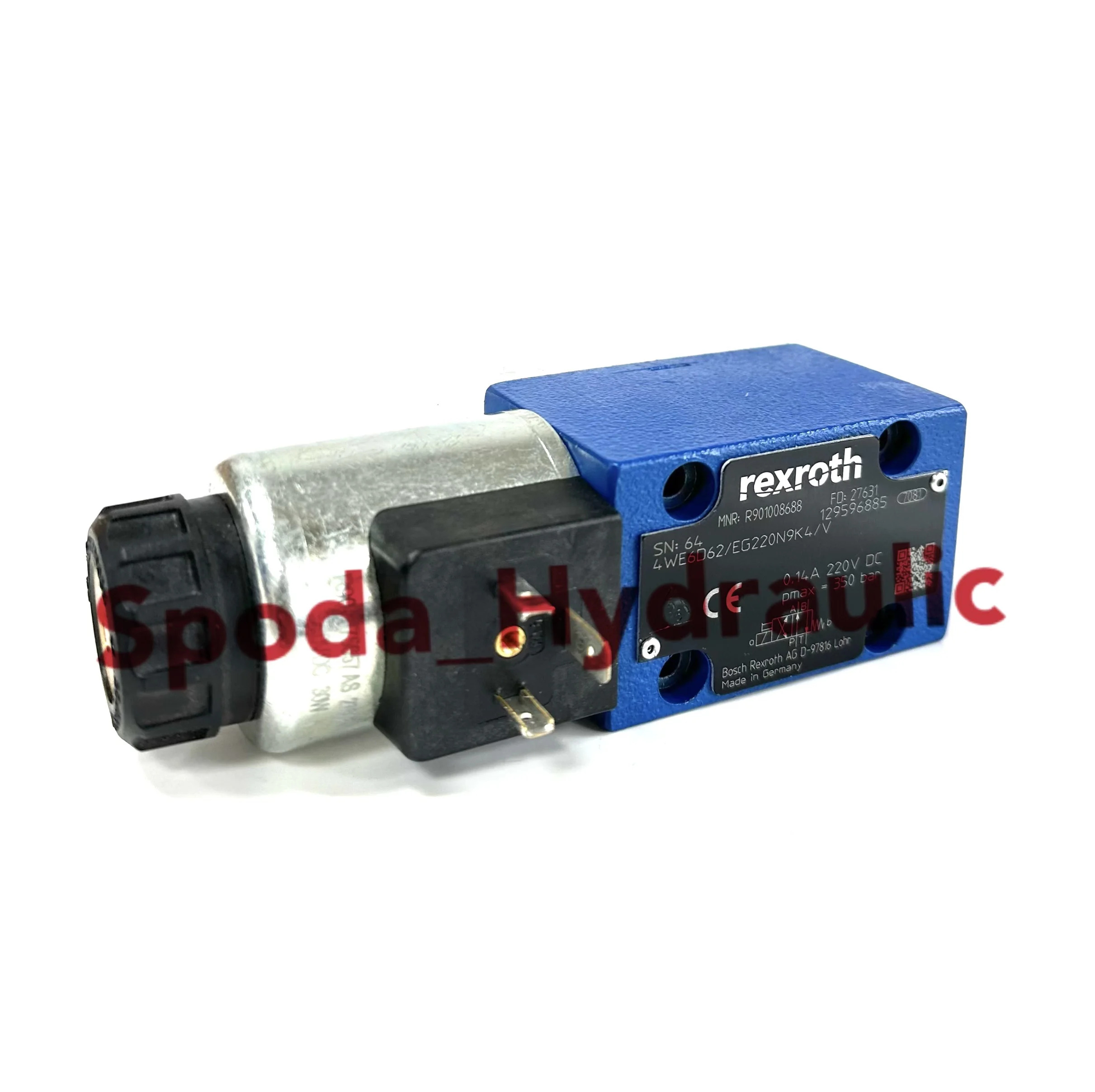 렉스로스 솔레노이드 밸브 4WE6D6X/EG220N9K4/V R901008688 4WE6D62/EG220N9K4/V 4WE 6 D6X/EG220N9K4/V D62/EG220N9K