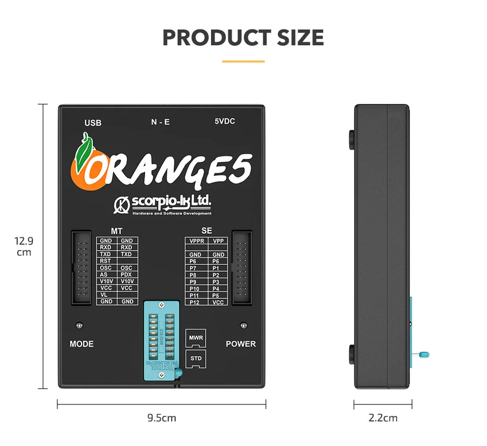 자동차 자동 진단 도구 OEM Orange5 오렌지 5 프로그래밍 장치 전체 패킷 하드웨어 기능 소프트웨어