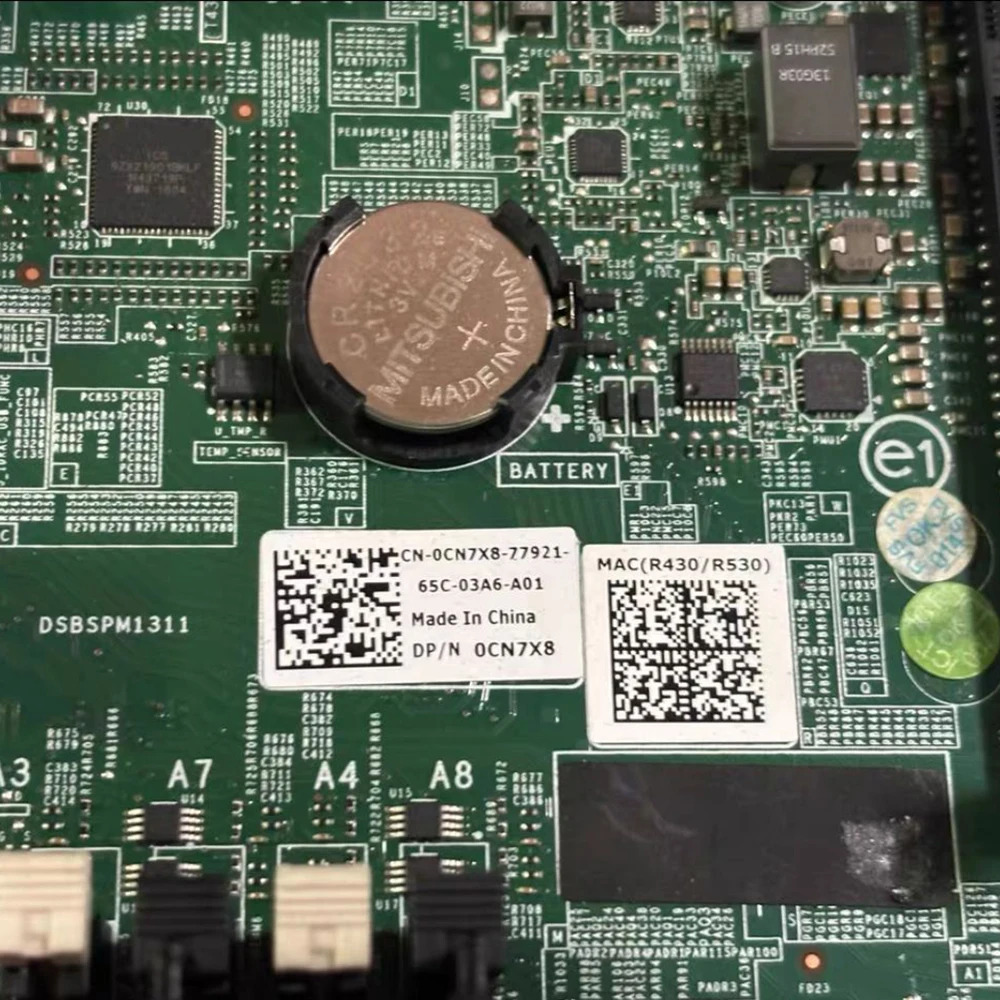 DELL R430 R530 서버 마더보드 HFG24 3XKDV DYFC8 XNNCJ 0CN7X8용