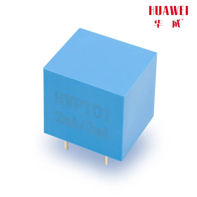 초미세 Gao 정밀 전류 전압 변압기 센서 핀 출력 인터페이스 HWPT01 2mA 2mA-50PCs