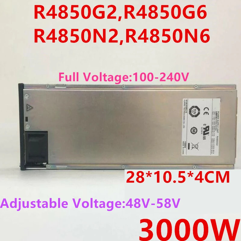 화웨이호환오리지널 PSU 전원공급장치 R4850G2 R4850G6 R4850N2 R4850N6 48V50A 1U 3000W 신