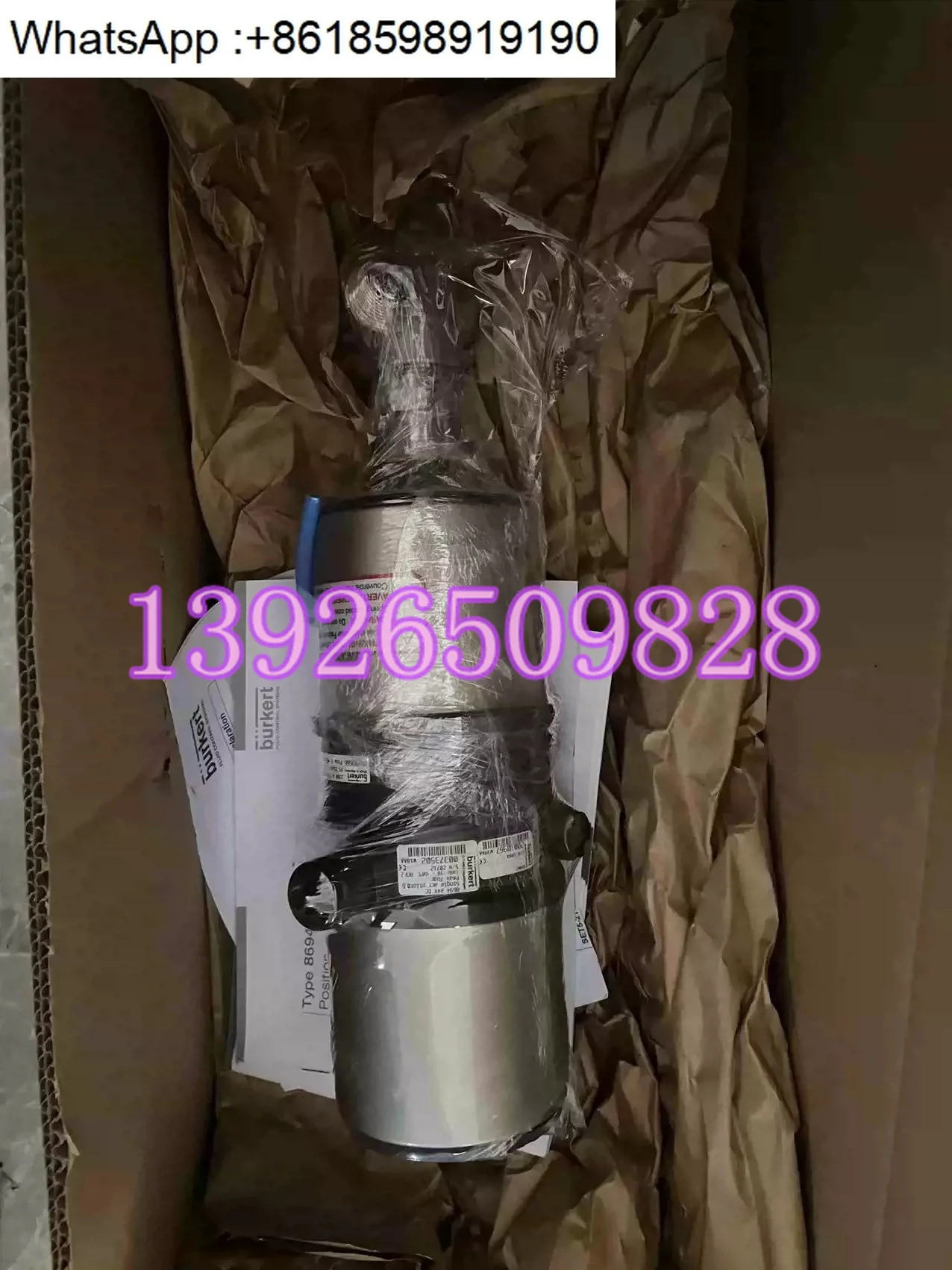 Burkert8802 비례 조절기 8694 포지셔너  2300 실린더 DN15 나사 포트