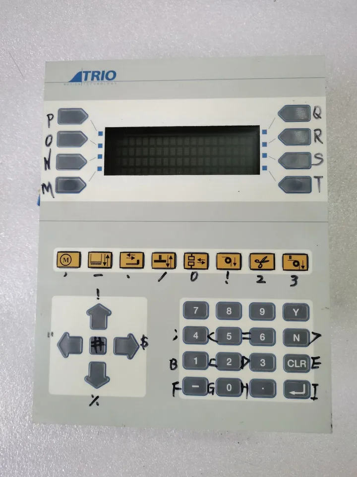 TRIO HMI P503 오리지널 포장 멤브레키패드 24 볼트