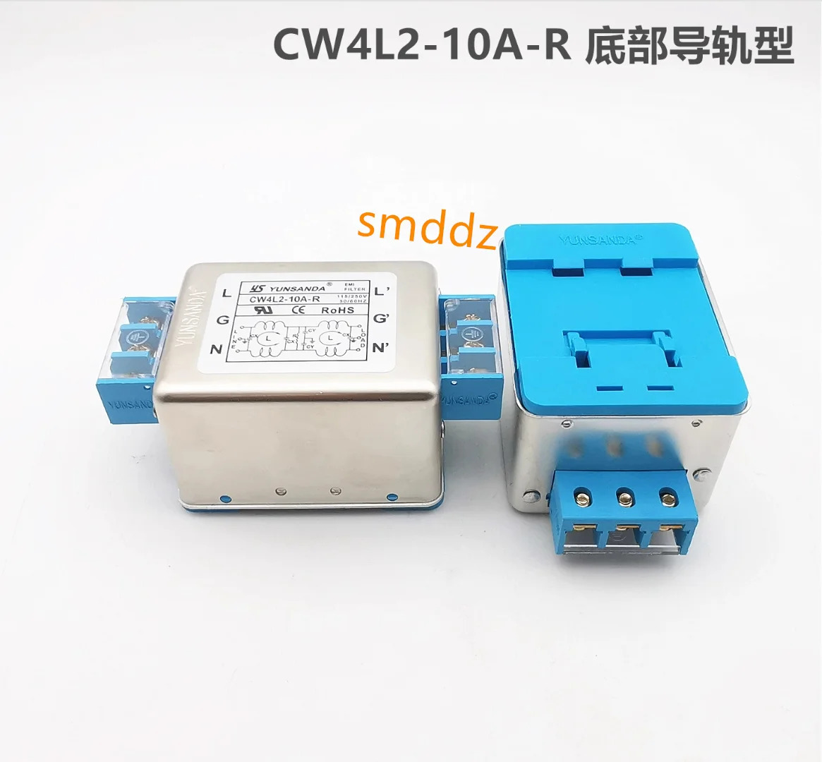 하단 레일 필터 CW4L2-3A-R CW4L2-6A-R CW4L2-10A-R CW4L2-20A-R CW4L2-30A-R