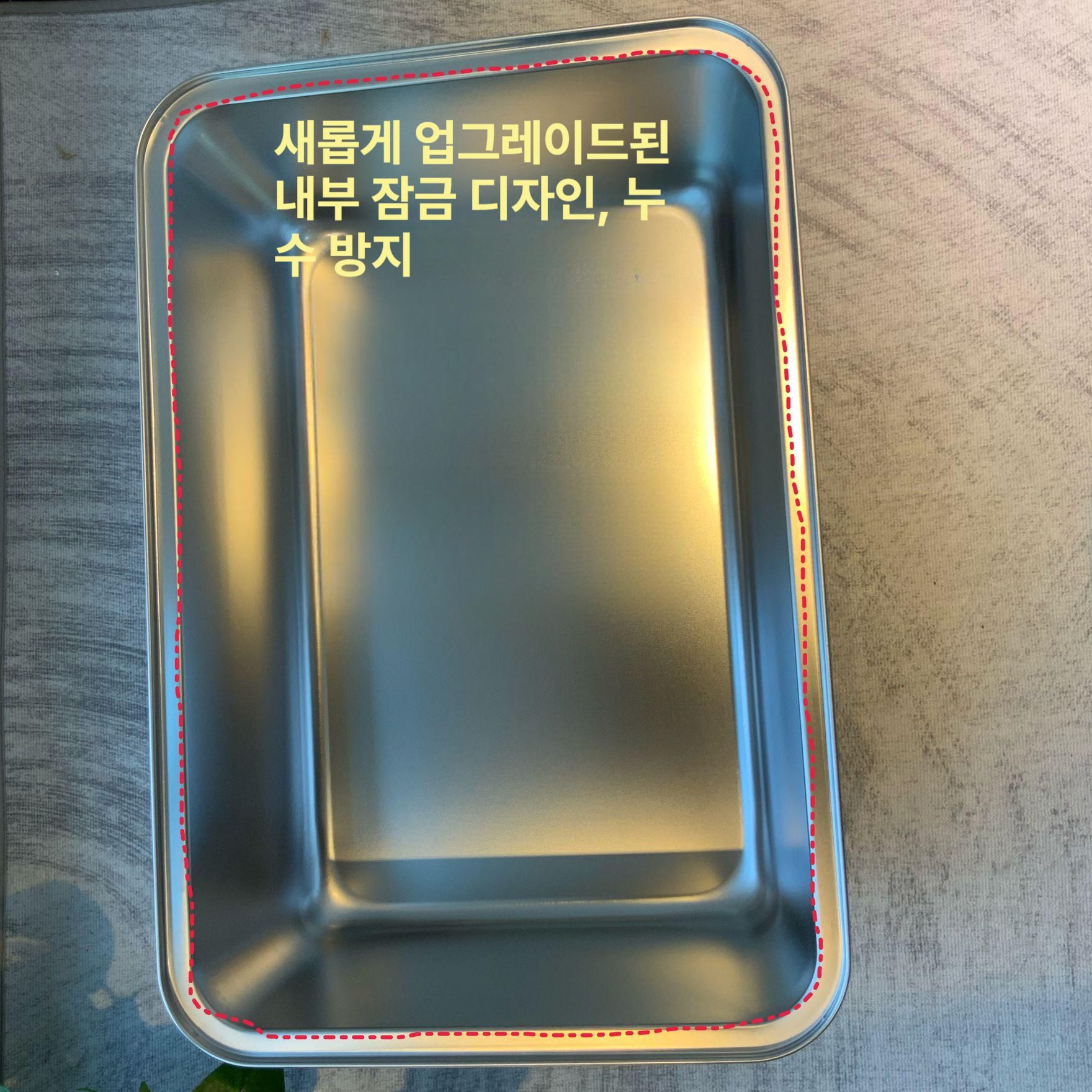 대형 고양이 화장실 토일렛 평판형 모래삽 묘래박스 가벼운 배변통 오픈형 - 상세 이미지 5