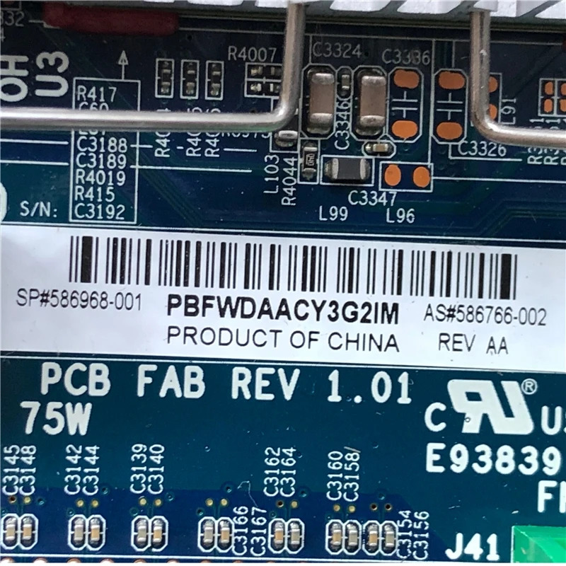 hp호환 Z400 워크스테이션 마더보드586968-001 Give Away E5506 LGA 1366 DDR3 X58 메인보드 리퍼 완료 586766-002
