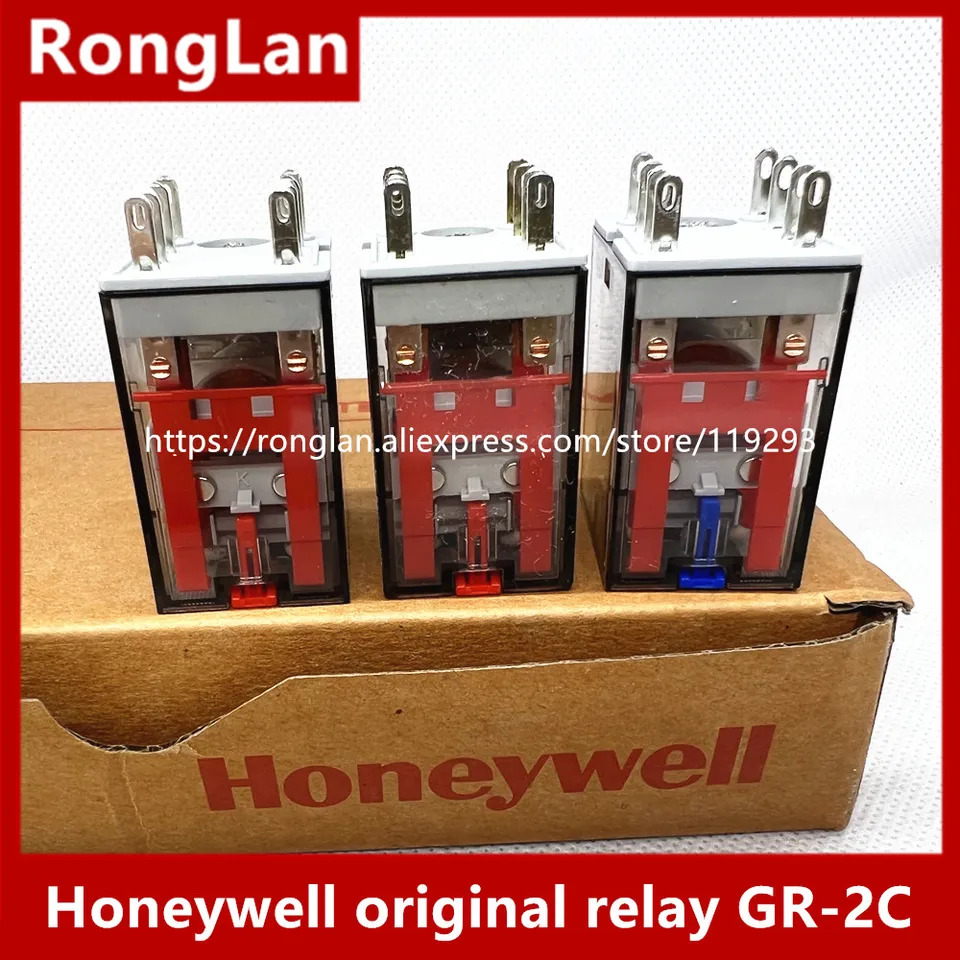 Honeywell 릴레이 GR-2C-DC24V GR-2C-AC24V GR-2C-AC230V GR-2C-DC12V GR-2C-AC380V GR-2C-AC110V 8 피트 2CO 5