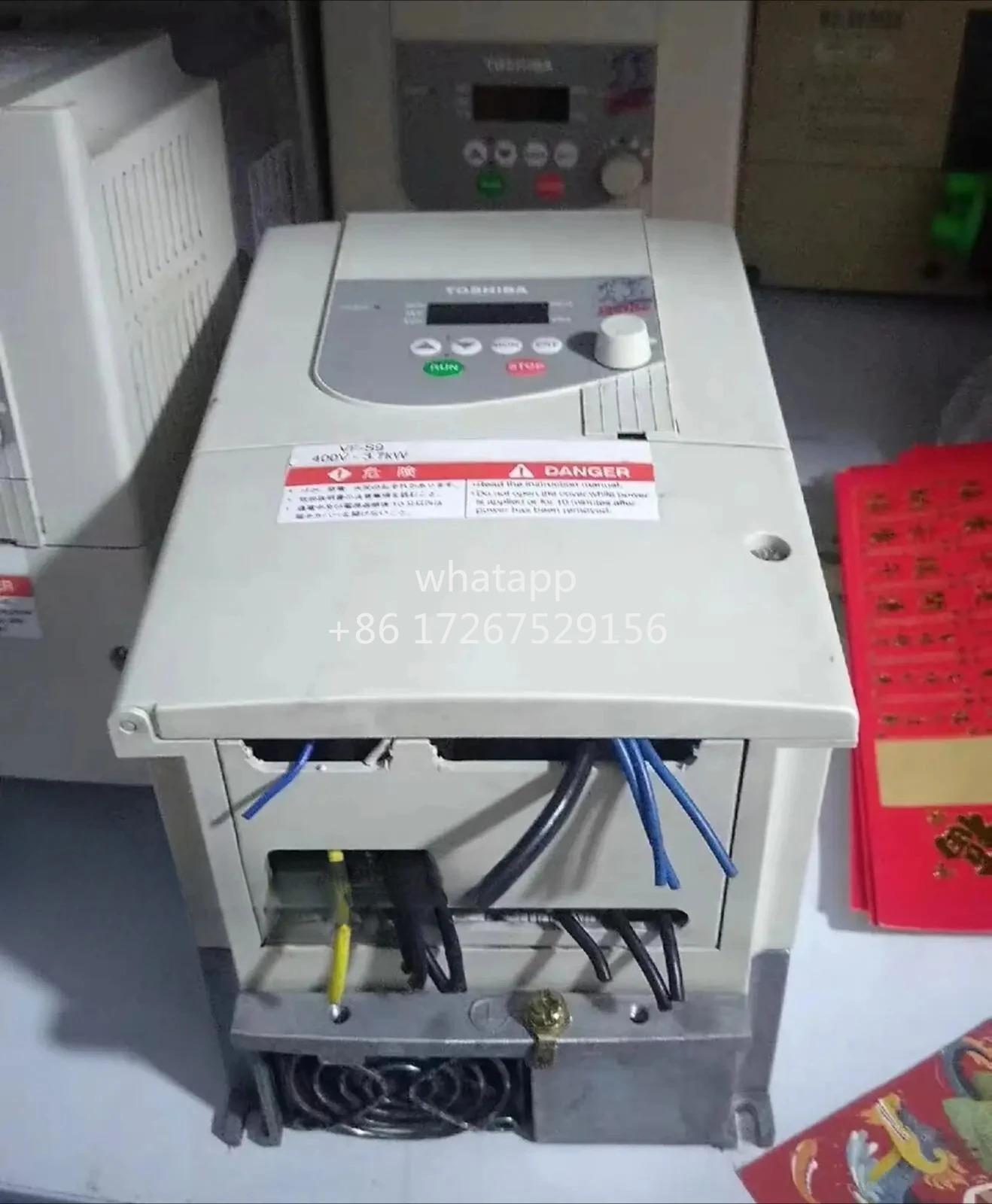 도시바호환 인버터 VFS9-4037PL-WN리퍼되는 1 3PH 380/500V 50/60Hz