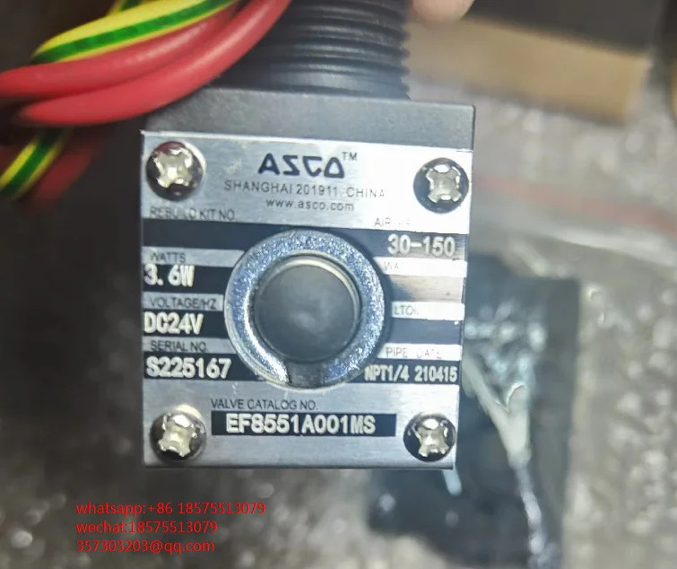 ACSO EF8551A001MS VCEFCMG531H417MO 솔레노이드 밸브 24V 오리지널신