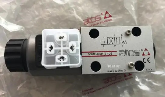 ATOS 솔레노이드 유압 밸브 SDHE-0631/2 10S 24VDC 230VAC COE-24DC/10 24V DC 30W