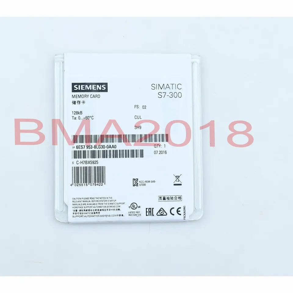 새 메모리 카드 128K 6ES7 953-8LG30-0AA0 SM9T 1PC