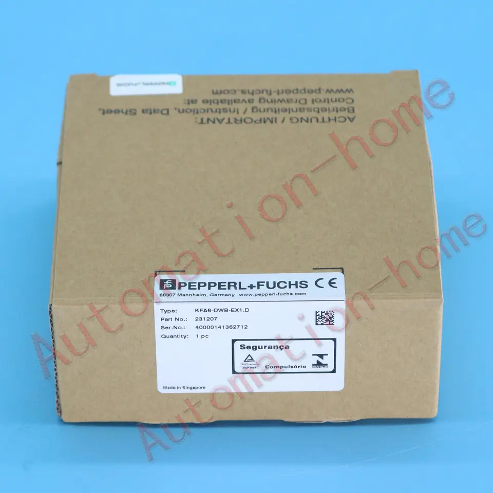 Pepperl Fuchs KFA6-DWB-EX1.D 안전 상신